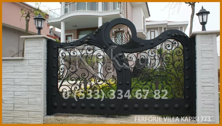 Ferforje Villa Kapıları 773
