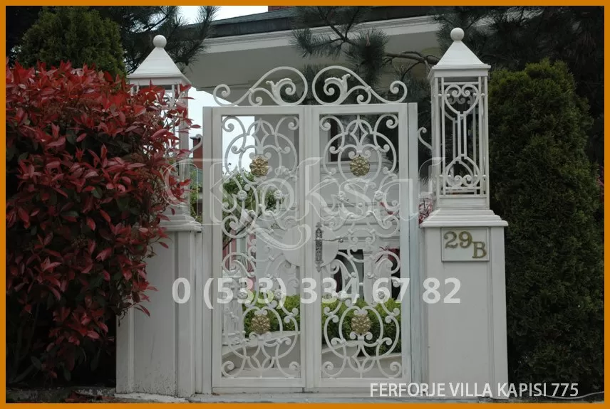 Ferforje Villa Kapıları 775