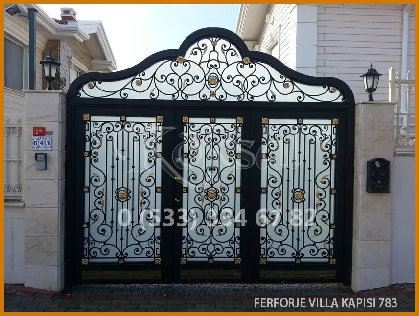 Ferforje Villa Kapıları 783
