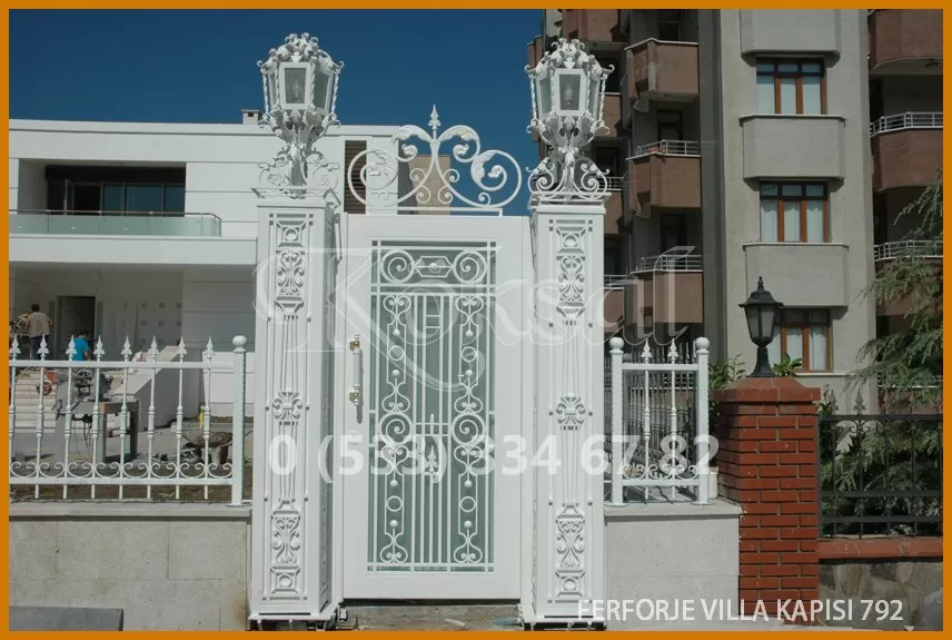 Ferforje Villa Kapıları 792