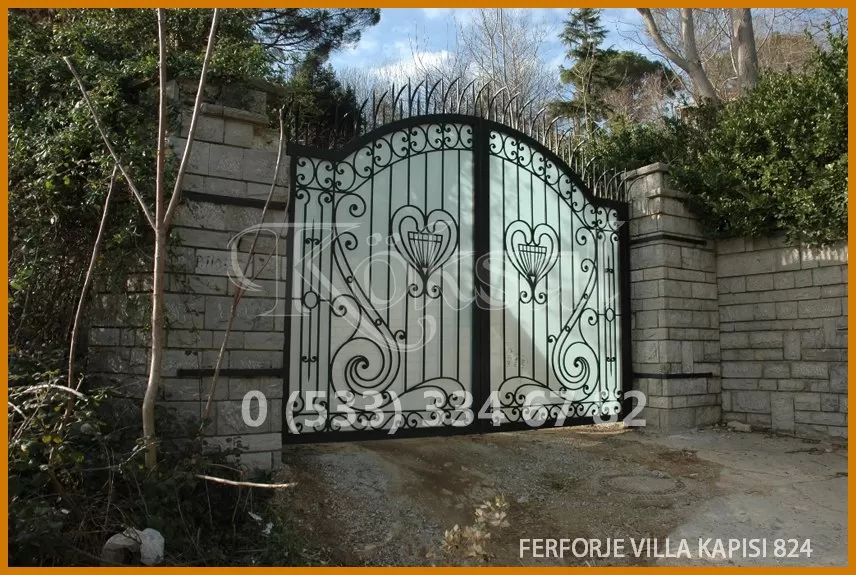 Ferforje Villa Kapıları 824