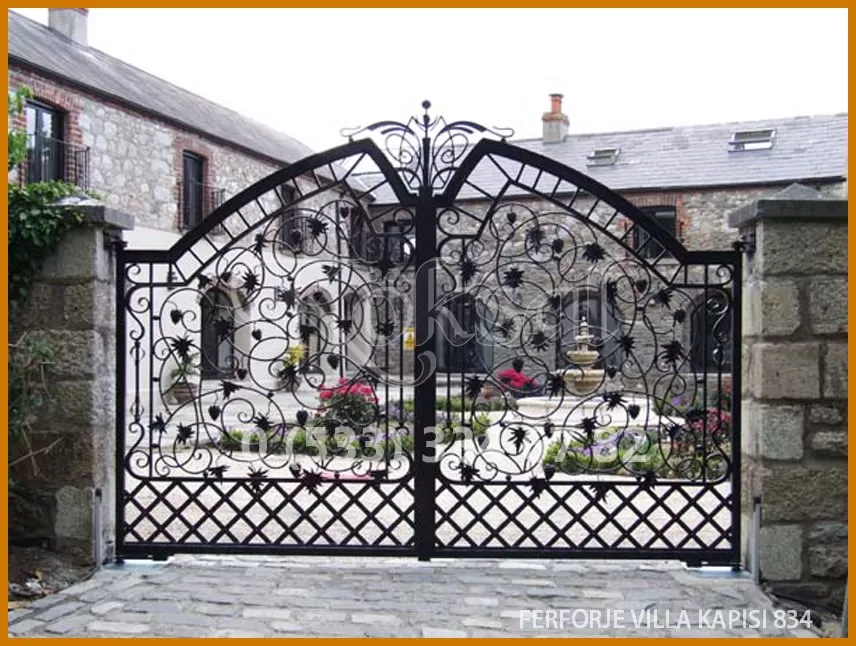 Ferforje Villa Kapıları 834