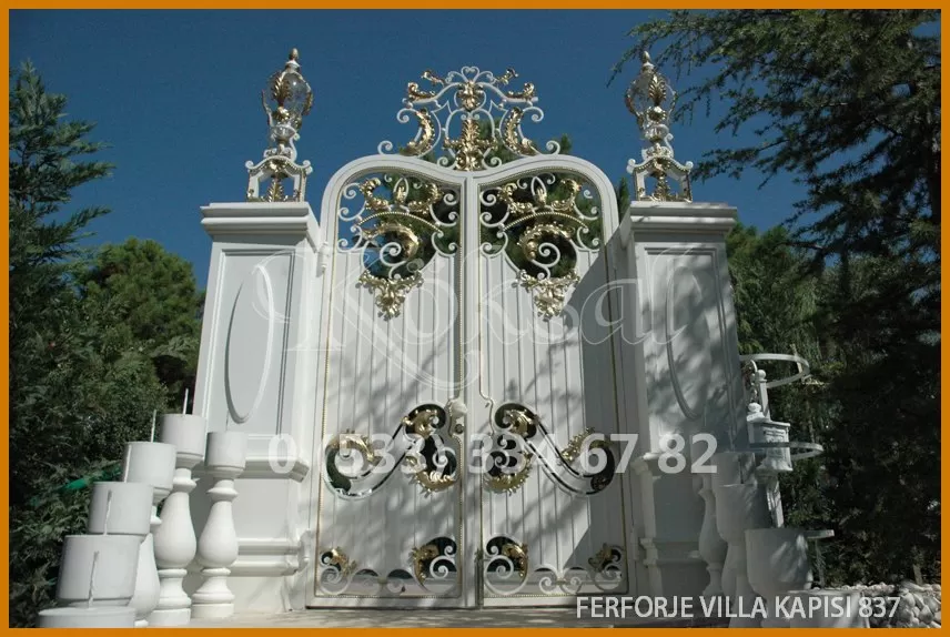Ferforje Villa Kapıları 837