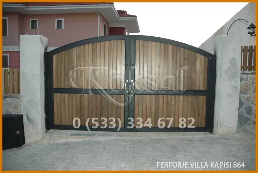 Ferforje Villa Kapıları 864