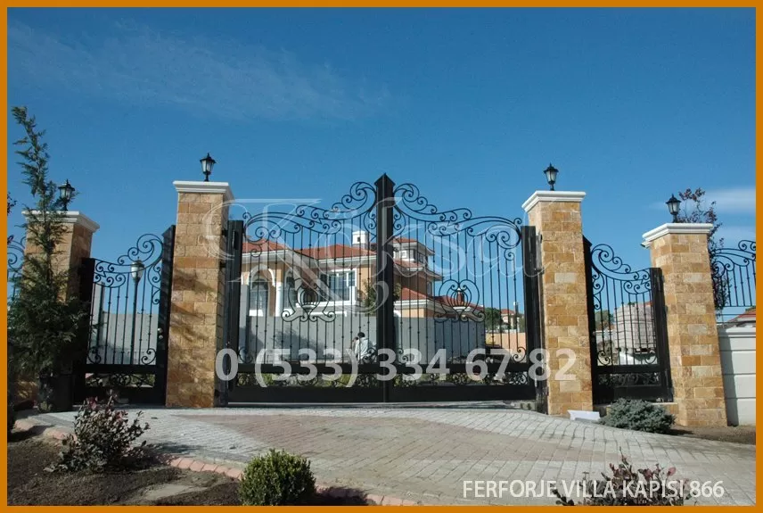 Ferforje Villa Kapıları 866