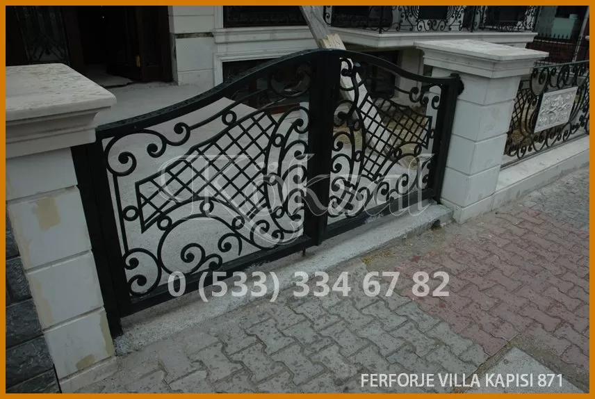Ferforje Villa Kapıları 871