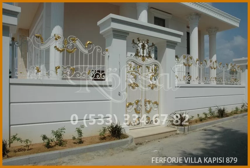 Ferforje Villa Kapıları 879