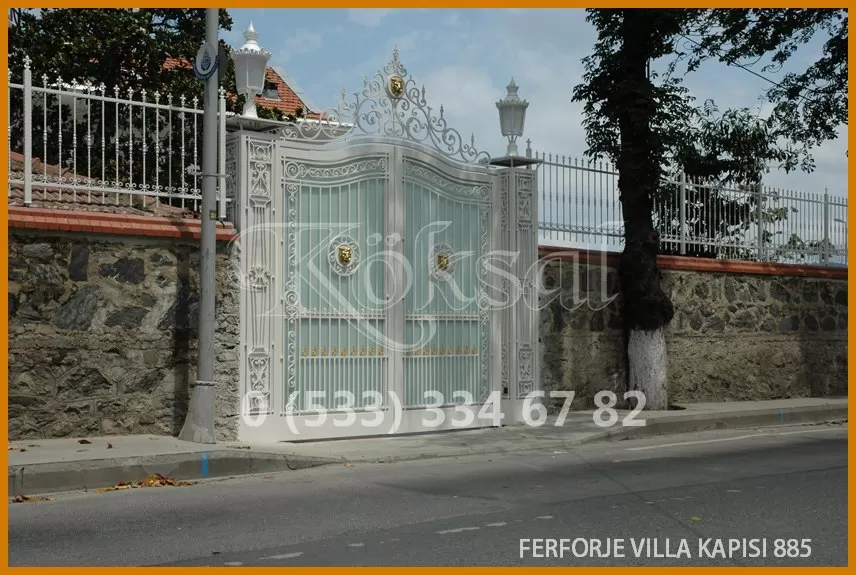 Ferforje Villa Kapıları 885