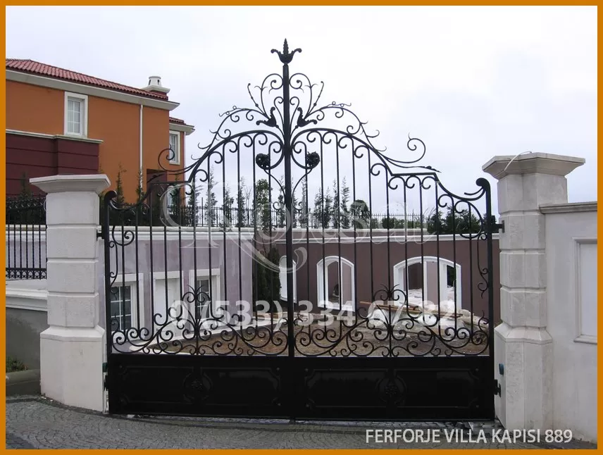 Ferforje Villa Kapıları 889