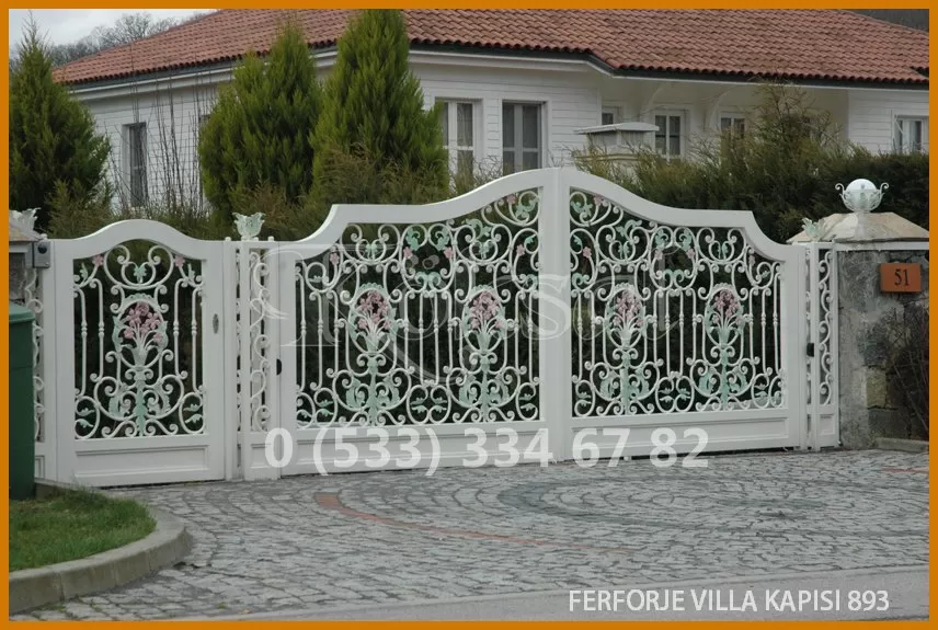 Ferforje Villa Kapıları 893