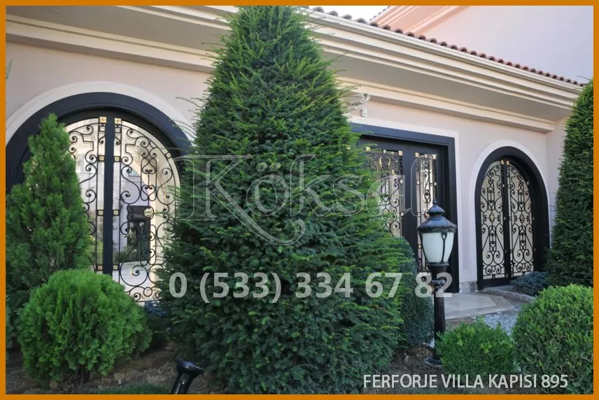 Ferforje Villa Kapıları 895