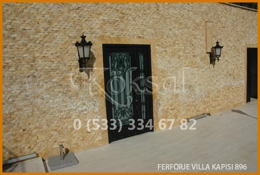 Ferforje Villa Kapıları 896