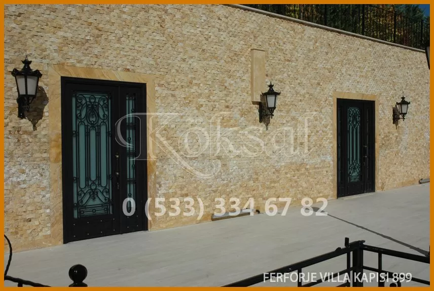 Ferforje Villa Kapıları 899