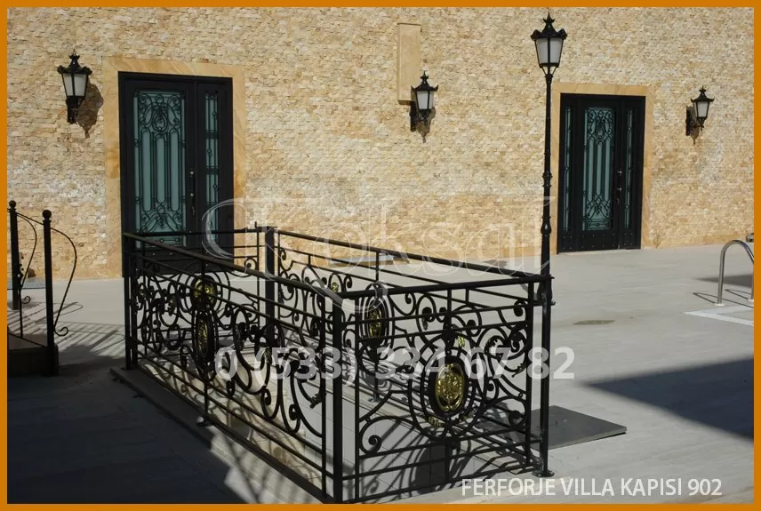 Ferforje Villa Kapıları 902