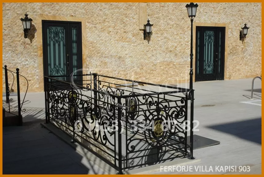 Ferforje Villa Kapıları 903