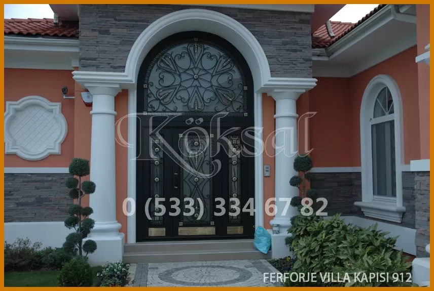 Ferforje Villa Kapıları 912