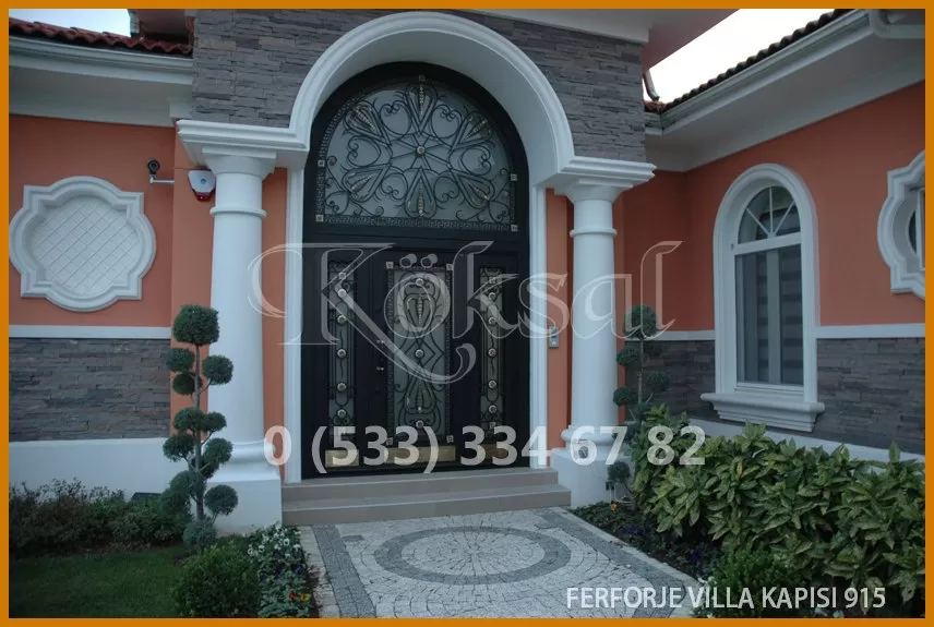 Ferforje Villa Kapıları 915