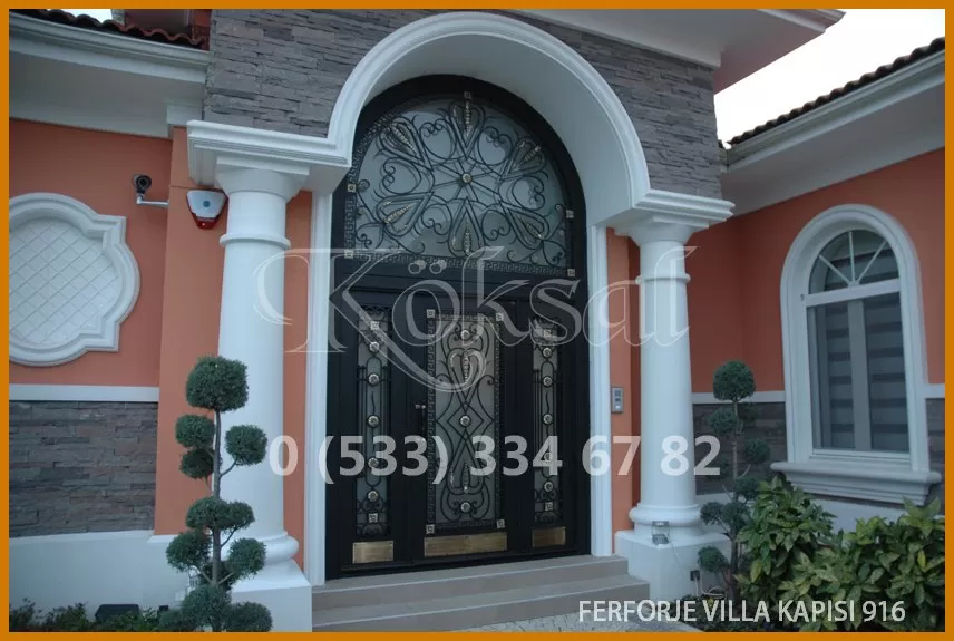 Ferforje Villa Kapıları 916