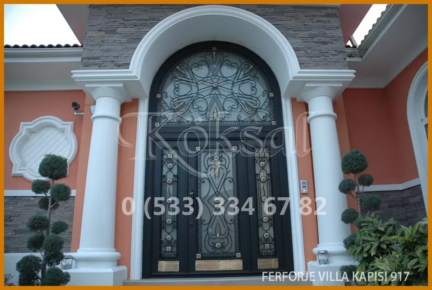 Ferforje Villa Kapıları 917