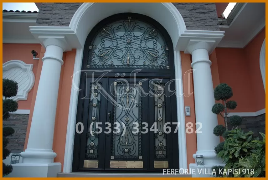 Ferforje Villa Kapıları 918