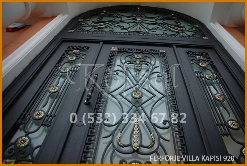 Ferforje Villa Kapıları 920