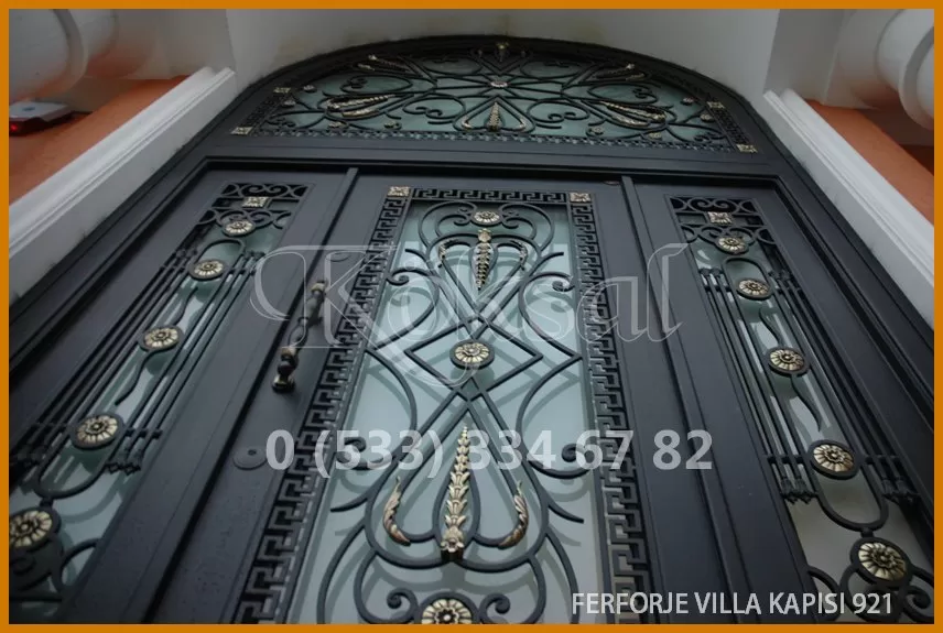 Ferforje Villa Kapıları 921