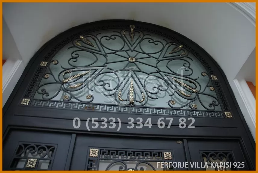 Ferforje Villa Kapıları 925