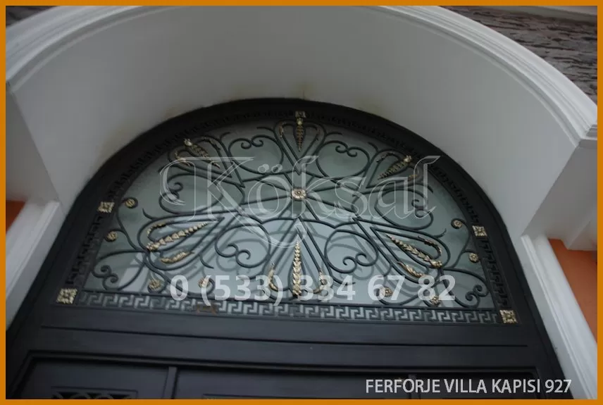 Ferforje Villa Kapıları 927