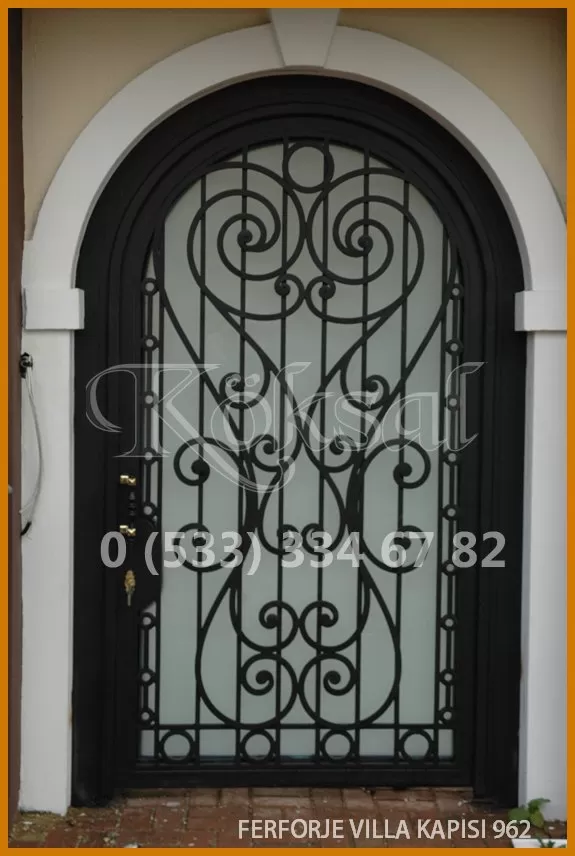 Ferforje Villa Kapıları 962
