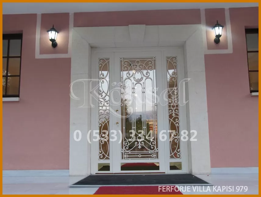 Ferforje Villa Kapıları 979