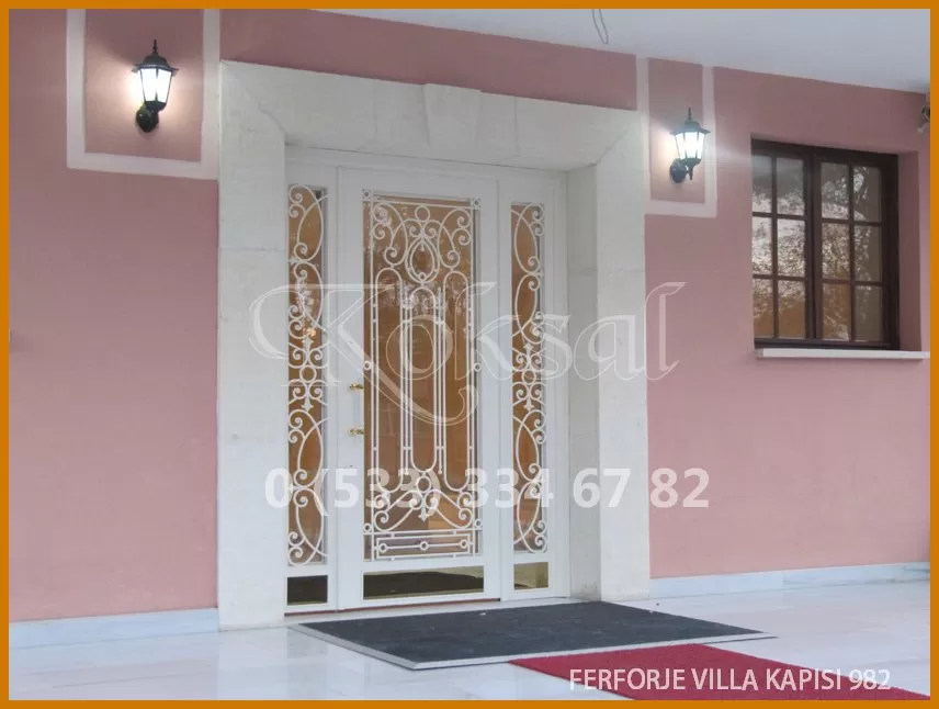 Ferforje Villa Kapıları 982