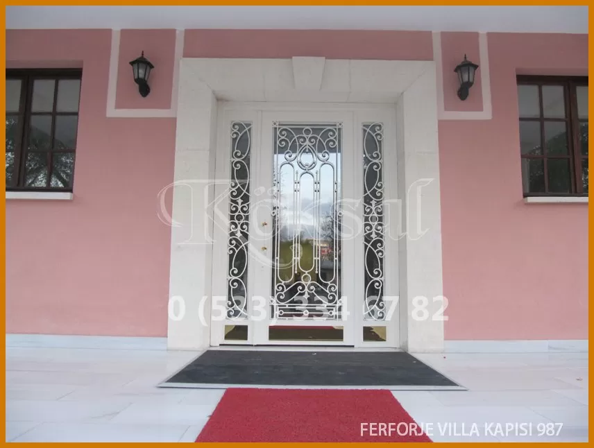 Ferforje Villa Kapıları 987