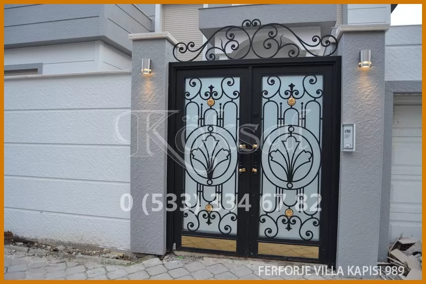 Ferforje Villa Kapıları 989