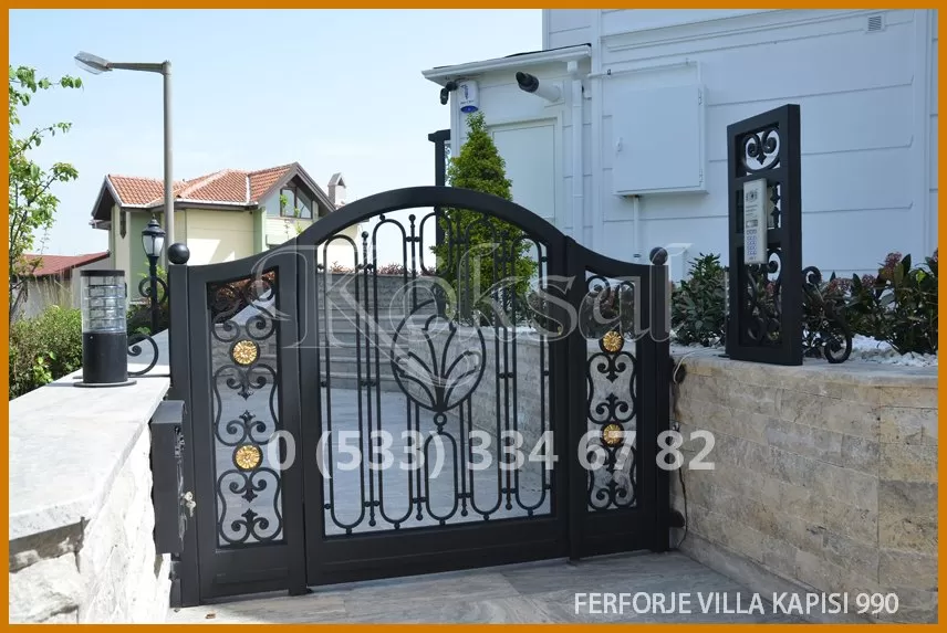 Ferforje Villa Kapıları 990