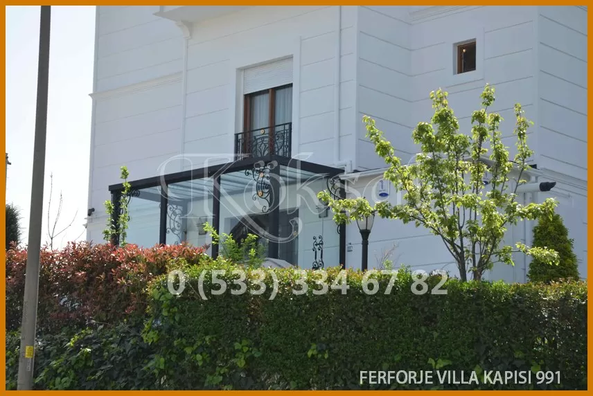 Ferforje Villa Kapıları 991