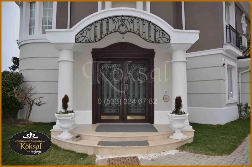 Giriş Villa Kapısı - Villa Demir Kapısı - Villa Kapıları