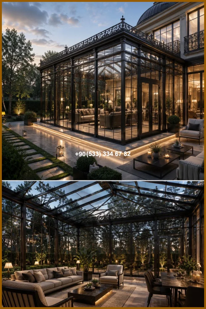 KIŞ BAHÇESİ-GAZEBO-FERFORJE KIŞ BAHÇESİ-KAMELYA met20250
