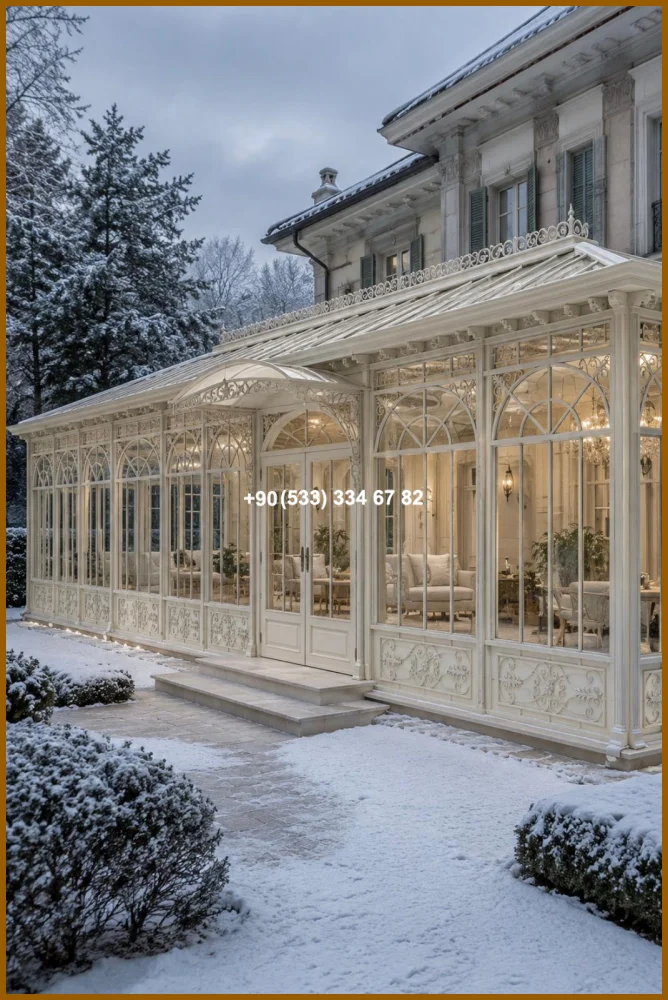 KIŞ BAHÇESİ-GAZEBO-FERFORJE KIŞ BAHÇESİ-KAMELYA met20257