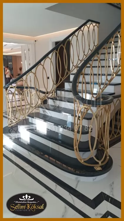 Merdiven Korkuluk Modelleri - Villa Merdiven Korkulukları