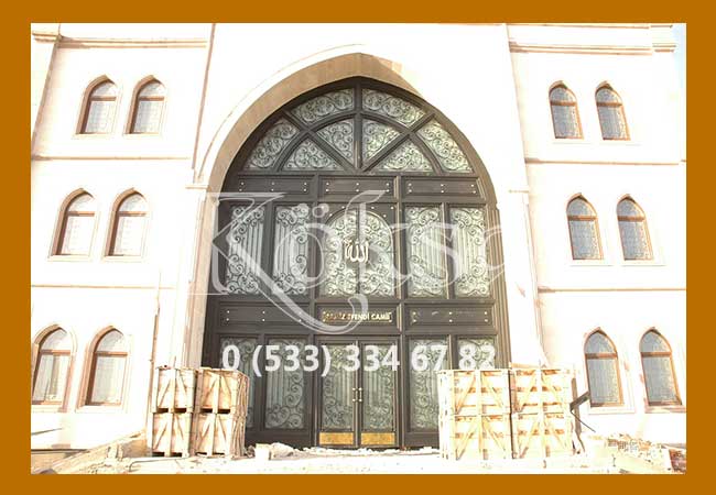 Ferforje Cami Kapı Ürünleri