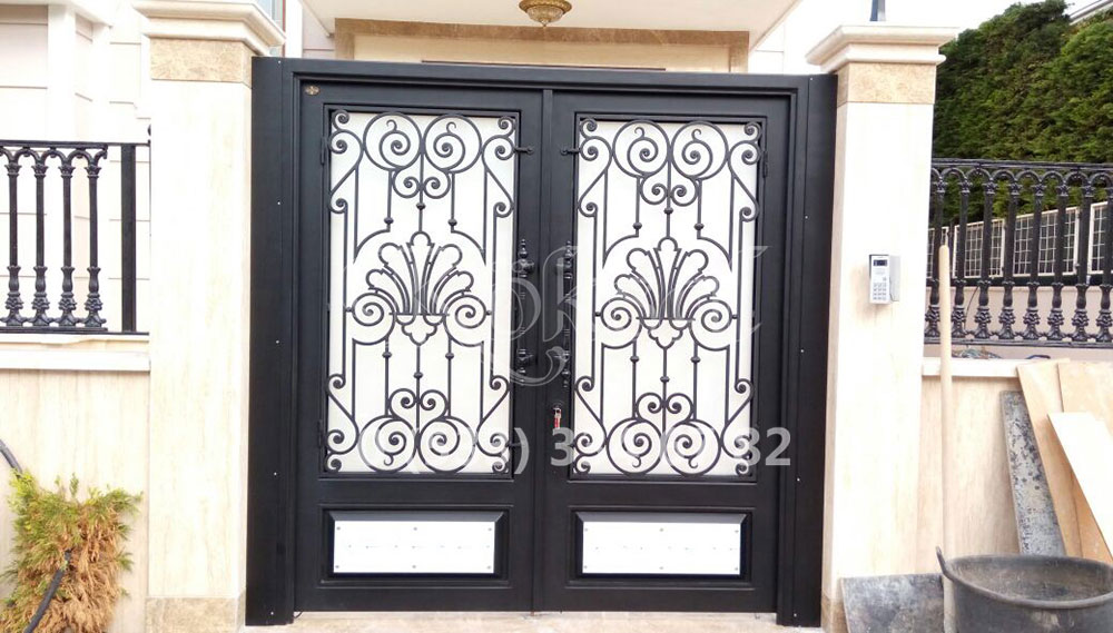 Villa bahçe kapıları ferforje bahçe kapıları villa
